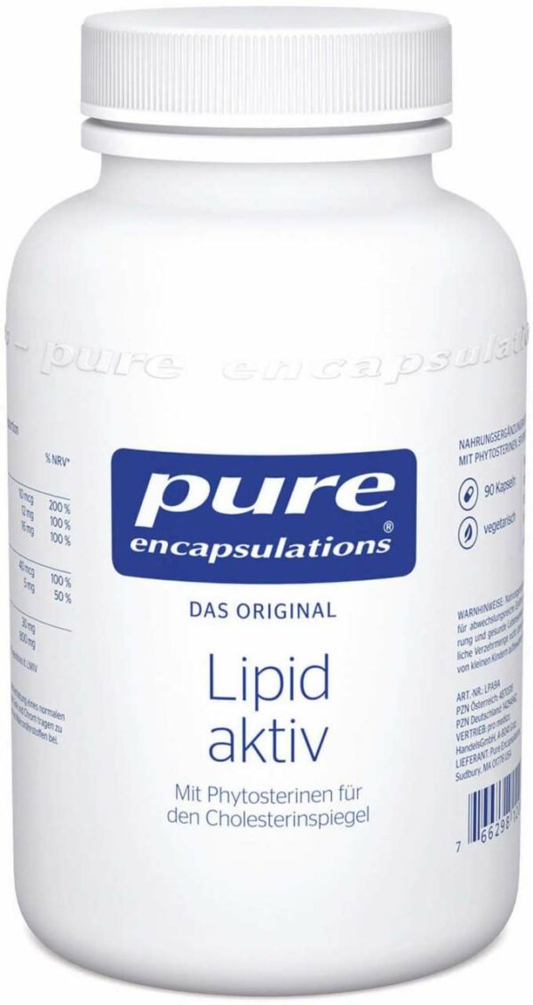 Pure Encapsulations Lipid Aktiv 90 Kapseln