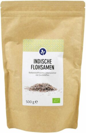 Flohsamen Indisch Bio 500 G