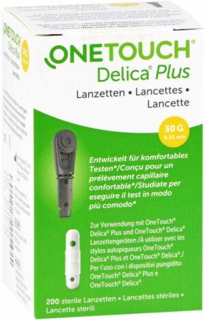 One Touch Delica Plus Nadellanzetten 200 Stk