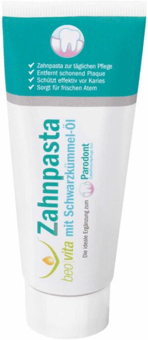 Beovita Zahnpasta Mit Schwarzkümmelöl 75 ml