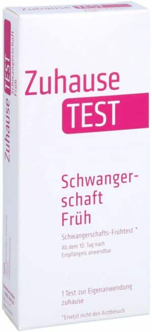 Zuhause Test Schwangerschaft Früh Urin 1 Stück