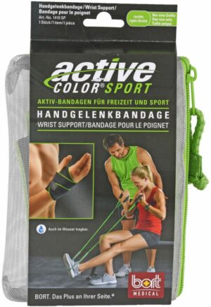 Brot Activecolor Sport Handgelenkbandage Rechts Unigröße 1 Stück