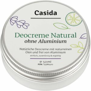 Deo Creme Ohne Aluminium Natural 50 ml