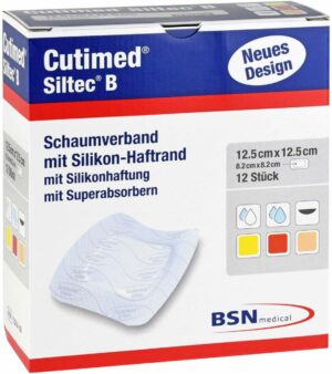 Cutimed Siltec B Schaumverb. 12