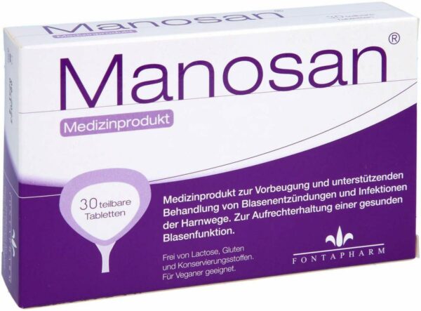 Manosan Tabletten 30 Stück