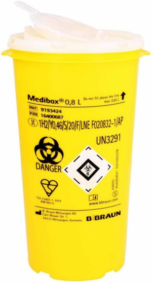 Medibox Entsorgungsbehälter 0
