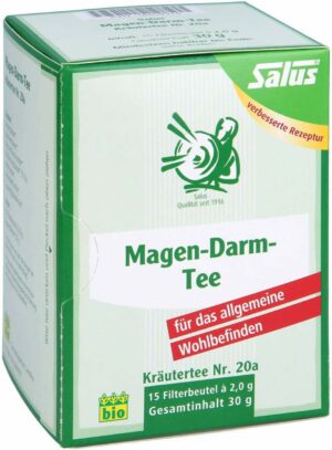 Magen Darm Tee Kräutertee Nr. 20a Bio Salus 15 Filterbeutel