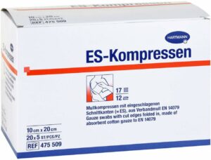 Es Kompressen Steril 10 X 20 cm Großpackung 20 X 5 Stk