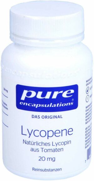 Pure Encapsulations Lycopene 20 mg 60 Kapseln