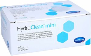 Hydroclean Mini Kompressen 3 cm Rund Steril 10 Stück