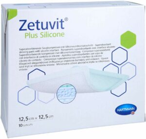 Zetuvit Plus Silicone Steril 12