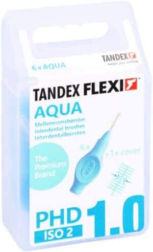 Tandex Flexi Interdentalb.Phd 1.0-Iso 2 Aqua 6 Stück