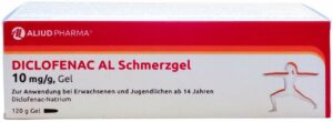 Diclofenac Al Schmerzgel 10 mg Pro G 120 G