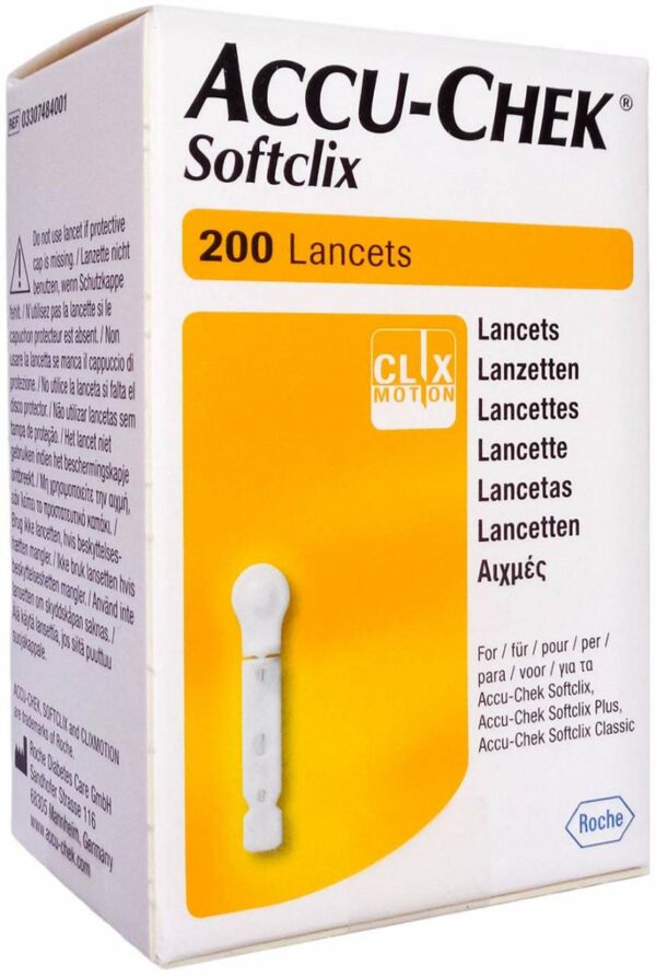 Accu Chek Softclix Lanzetten 200 Stk