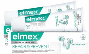 Elmex Sensitive Professional Repair und Prevent Doppelpack 2 x 75 ml Zahncreme