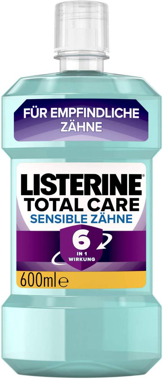 Listerine Total Care Sensible Zähne 600 ml