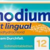 Imodium akut lingual 2 mg 12 Schmelztabletten