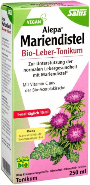 Alepa Mariendistel Bio-Leber-Tonikum Salus 500 ml