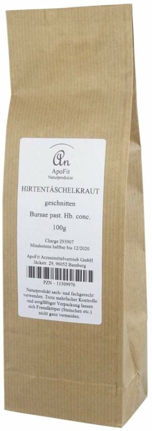 Hirtentäschelkraut Geschnitten 100 G