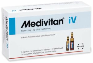 Medivitan Iv Injektionslösung in Ampullen-Paaren 8 Stück