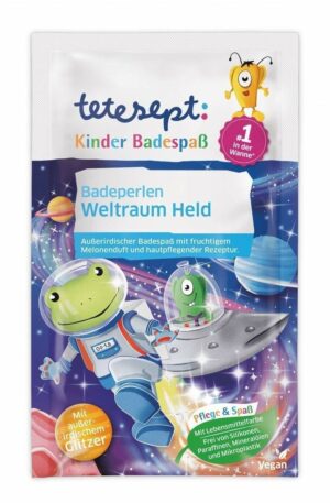 Tetesept Kinder Badespaß Badeperlen Weltraum He 60