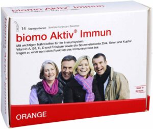 Biomo Aktiv Immun Trinkflaschen + Tabletten 14 Tages Kombi