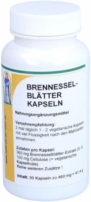 Brennesselblätter Extrakt 90 Kapseln