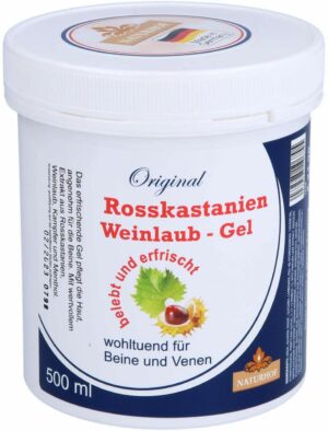 Rosskastanien Weinlaub Gel 500 ml