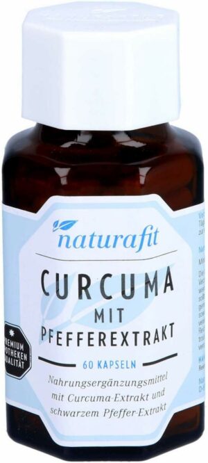 Naturafit Curcuma Mit Pfeffer Kapseln 60 Stk