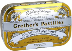 Grethers Elderflower Zuckerfrei Pastillen 110 G