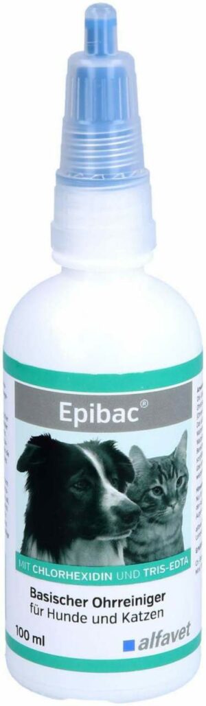 Epibac Basischer Ohrreiniger Lsg.F.Hunde und Katze 100 ml