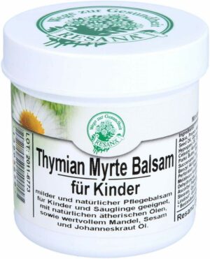 Thymian Myrte Balsam Für Kinder Resana 100 ml