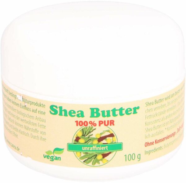 Sheabutter Unraffiniert 100% Pur 100 G