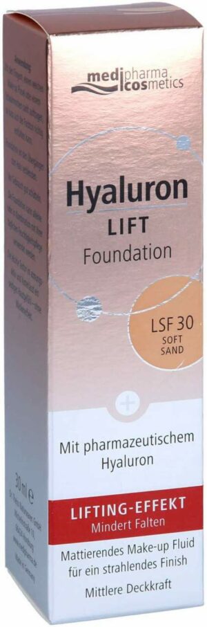 Hyalruon Lift Foundation Lsf 30 Soft Sand 30 ml