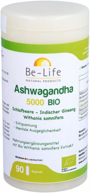 Ashwagandha 5000 Bio 90 Kapseln