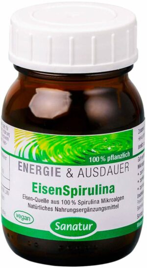 Eisenspirulina Tabletten 100 Stk