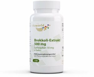 Brokkoli 500 mg Sulforaphan 50 mg + Selen 100 Tabletten