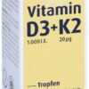 Vitamin D3+k2 Mk-7 Tropfen Z.Einnehmen Hochdosiert 25 ml