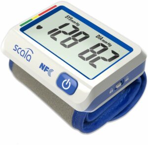 Handgelenk-Blutdruckmessgerät Scala SC 6027 blau 1 Stück