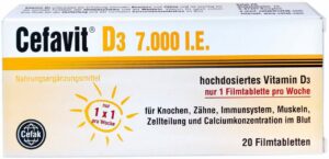 Cefavit D3 7.000 I.E. 20 Filmtabletten