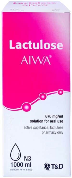 Lactulose Aiwa 670 mg Je ml Lösung zum Einnehmen 1000 ml