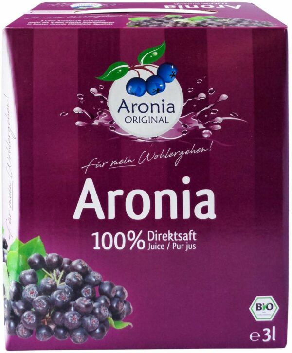 Aroniasaft Bib Bio Fh 3 L Direktsaft