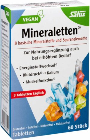 Mineraletten Salus 60 Tabletten