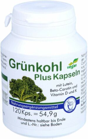 Grünkohl Plus 120 Kapseln