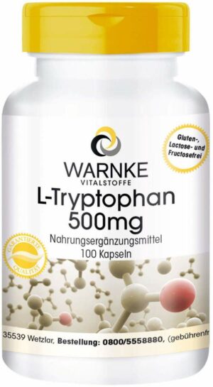 L-Tryptophan 500 mg 100 Kapseln