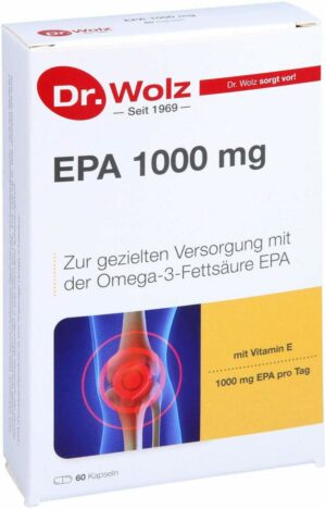 Epa 1000 mg Dr.Wolz Kapseln 60 Stk