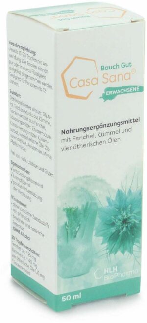 Casa Sana Bauch Gut Erwachsene 50 ml Tropfen