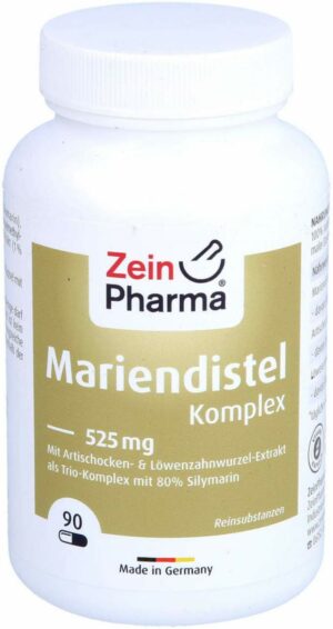 Mariendistel Komplex Artischocke & Löwenzahn 90 Kapseln