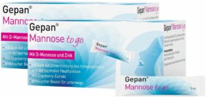 Gepan Mannose to go Lösung zum Einnehmen 2 x 14 Portionssticks