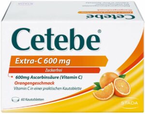 Cetebe Extra-C 600 mg 60 Kautabletten